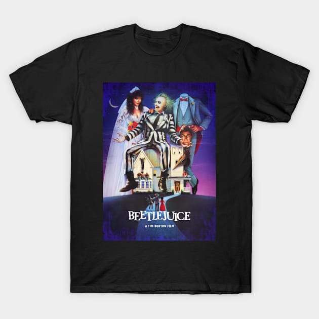 Beetlejuice T-Shirt by fmidgleystrand